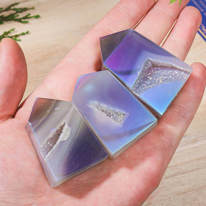 Angel Aura Quartz Crystal Sticks Gemstone Decor