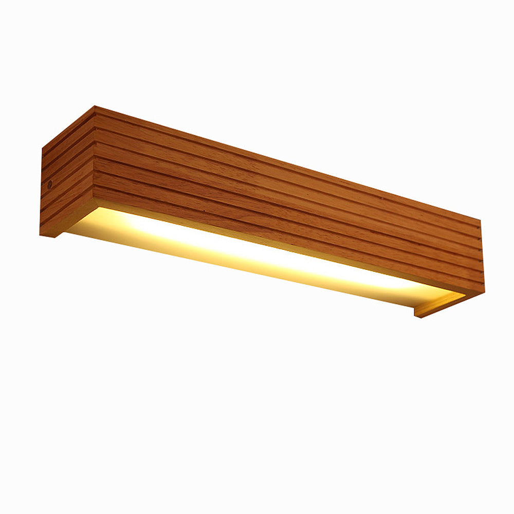 Wooden Wall Lights for Bathroom Mirrors