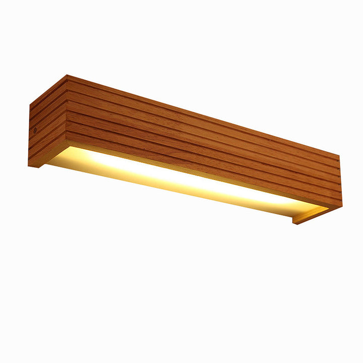 Wooden Wall Lights for Bathroom Mirrors