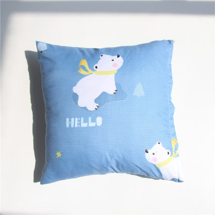 decorative patchwork cushion cover