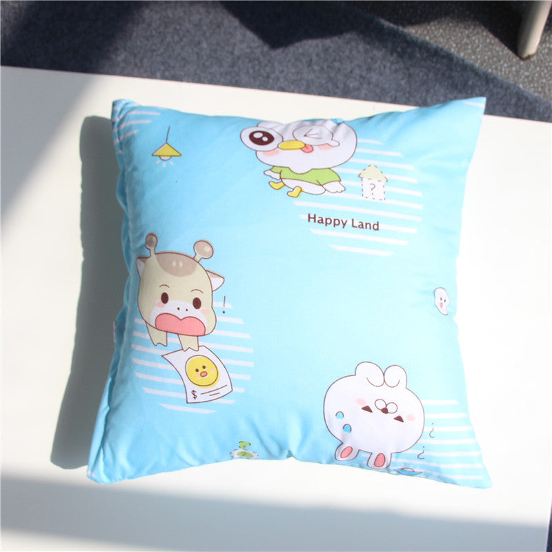 decorative patchwork cushion cover