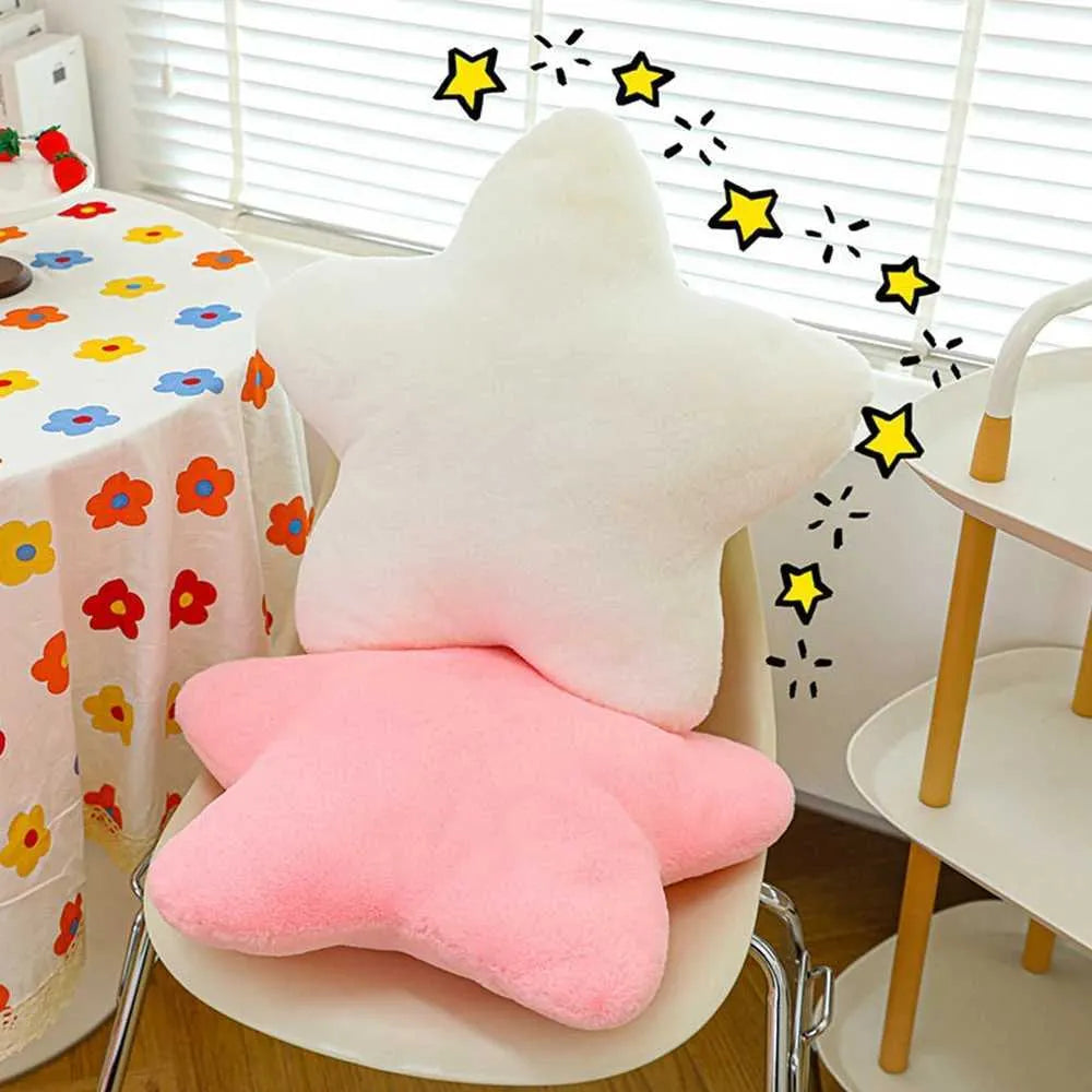 StellarHug Cushion - Decorative Star-Shaped Pillow