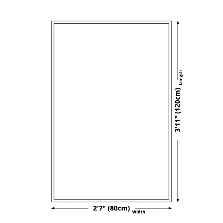 Minimalist modern rug in gray geometry irregular shape pattern rug polyester non-slip backing rug for home decor