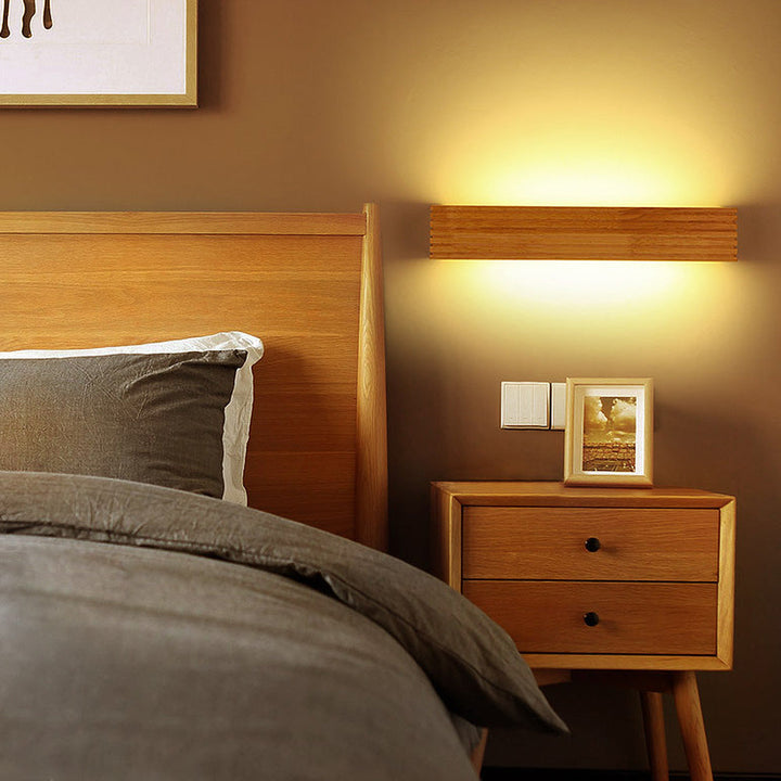 Wooden Wall Lights for Bathroom Mirrors