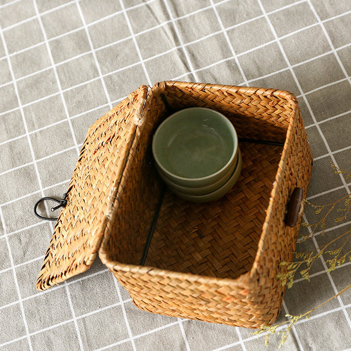 Handcrafted Woven Storage Box