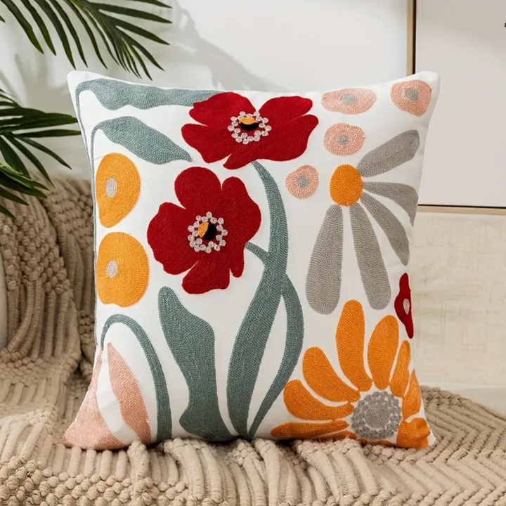 Decorative Cushion FloraSoft – Decorative Flower Cushion with Removable Cover