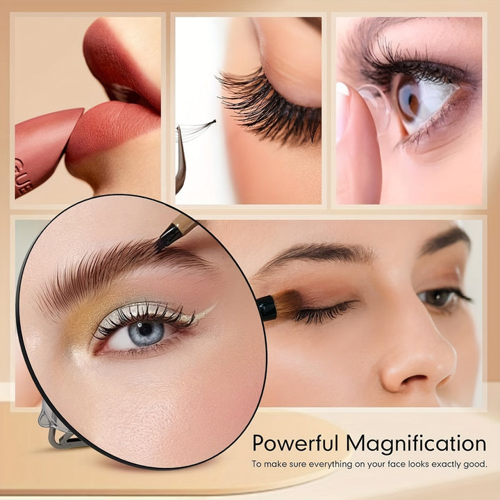 Portable Makeup Mirror with Magnification