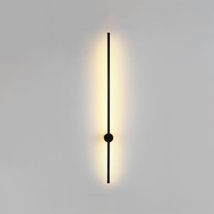 Swivelable Stick Wall Sconce Lighting Minimalist Metal Bedside LED Wall Mount Light