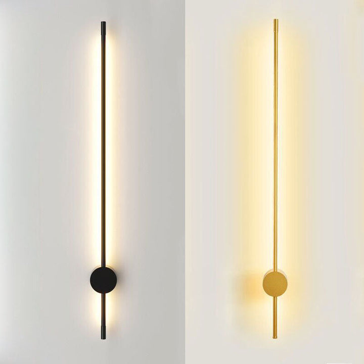 Slim Rod Stairs Sconce Lamp Aluminum Minimalist LED Wall Mounted Lighting Fixture
