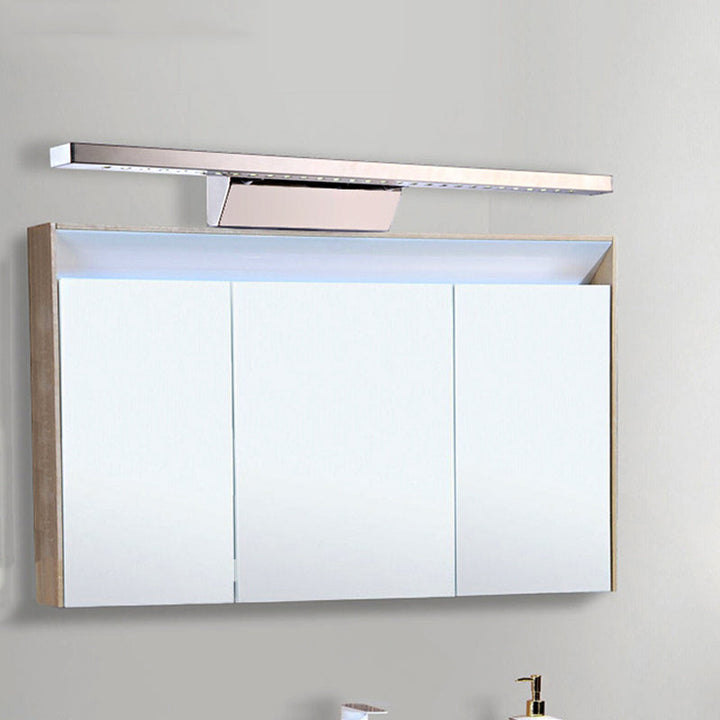 Rectangular Interior Mirror Light Stainless Steel
