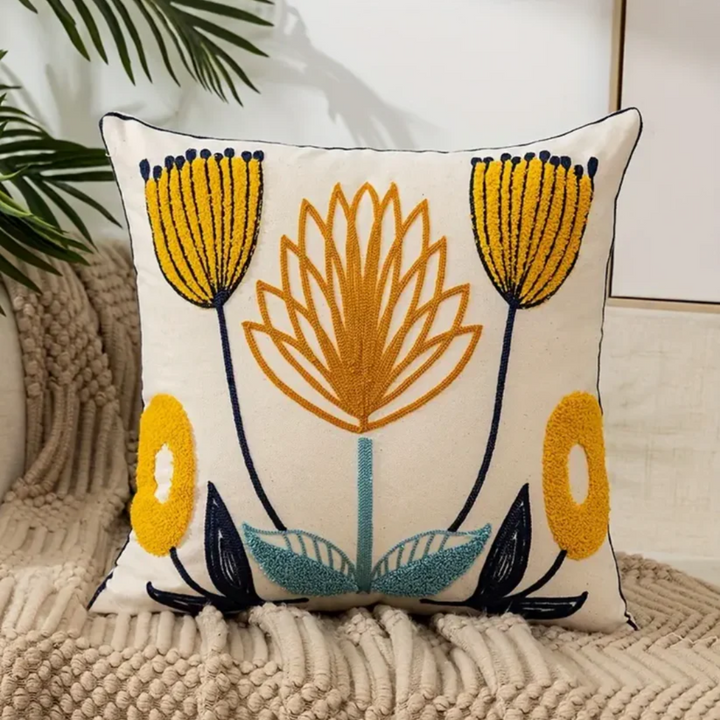 Decorative Cushion FloraSoft – Decorative Flower Cushion with Removable Cover