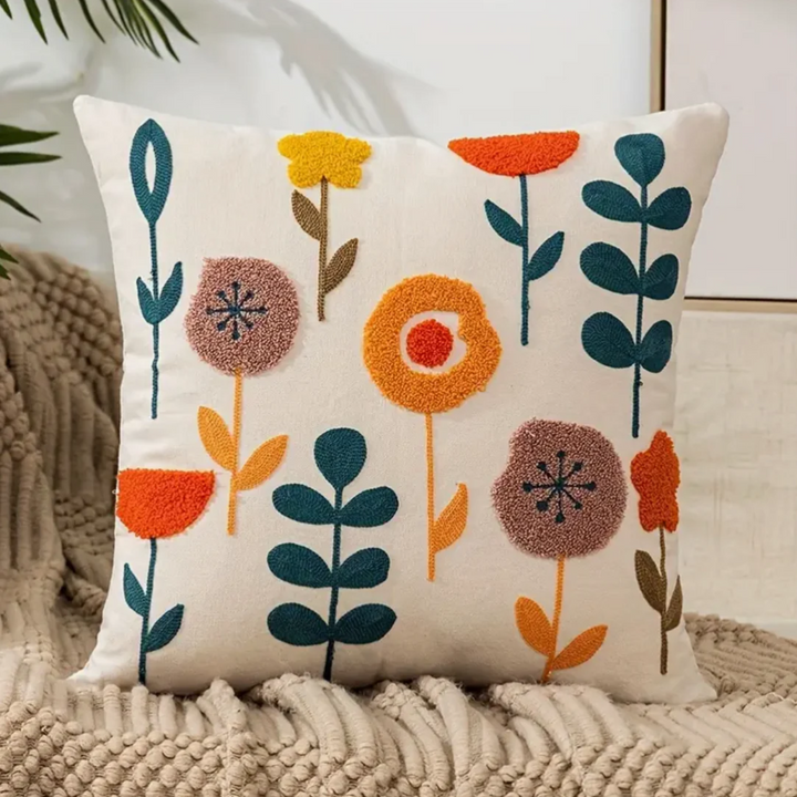 Decorative Cushion FloraSoft – Decorative Flower Cushion with Removable Cover