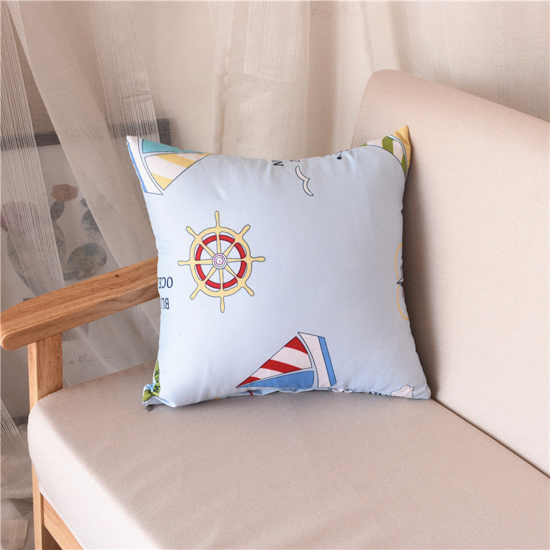 decorative patchwork cushion cover