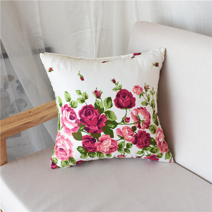 decorative patchwork cushion cover