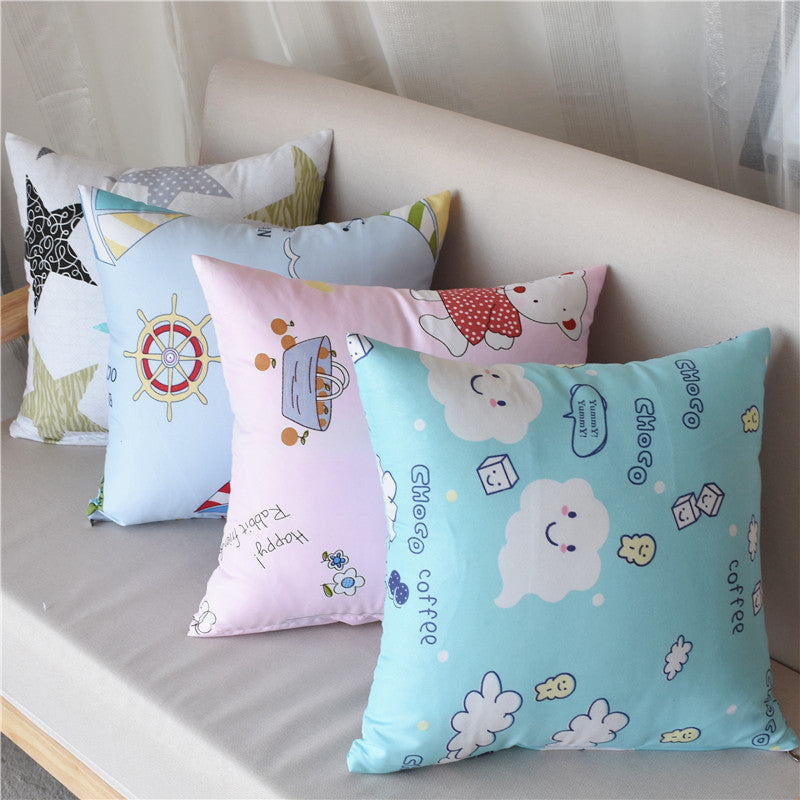decorative patchwork cushion cover