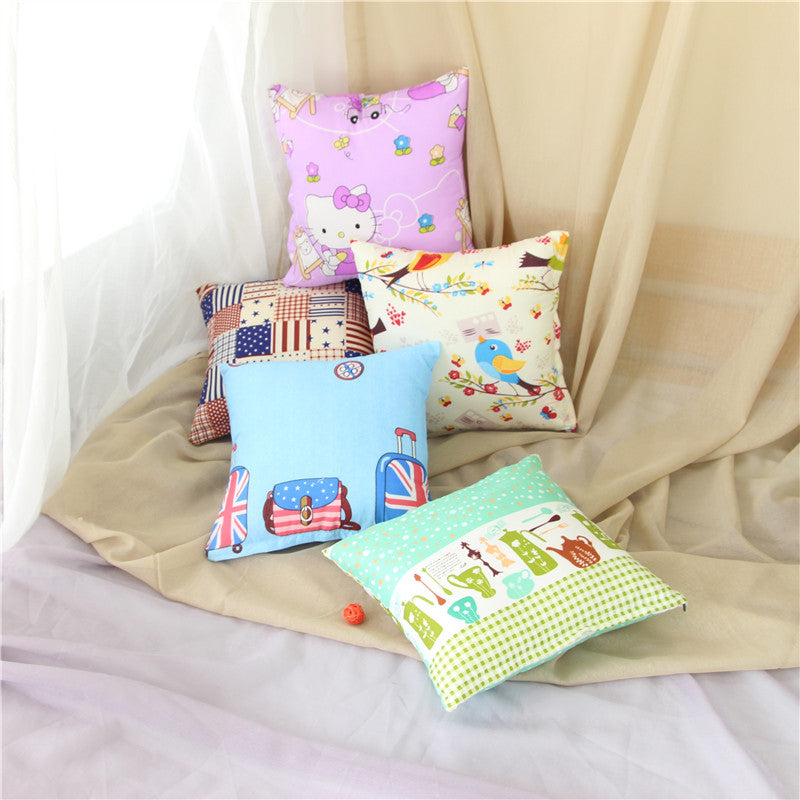 decorative patchwork cushion cover