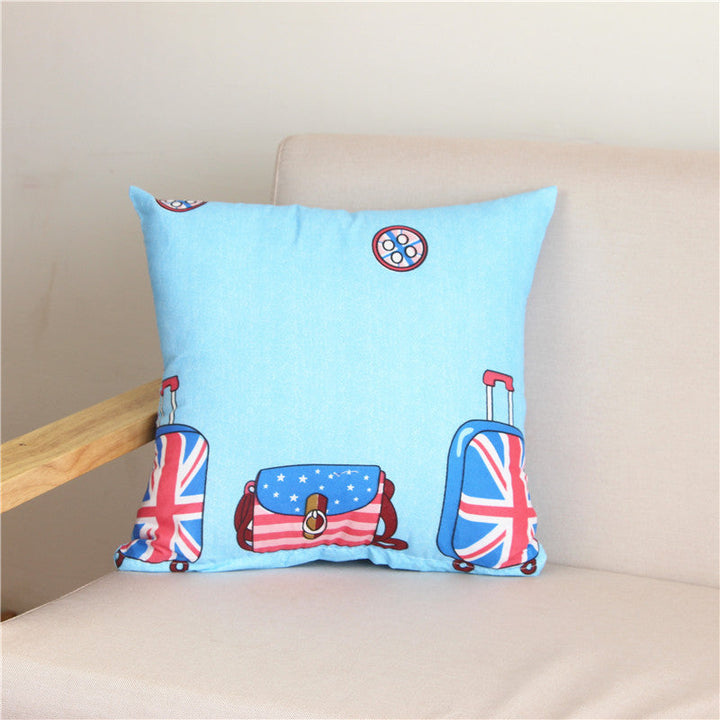decorative patchwork cushion cover