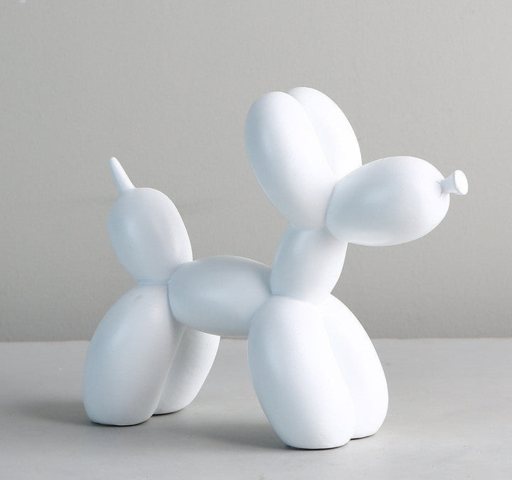 Black and white balloon dog