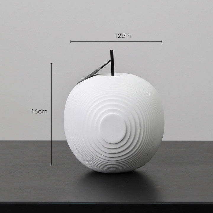 Monochrome Fruit Resin Decor