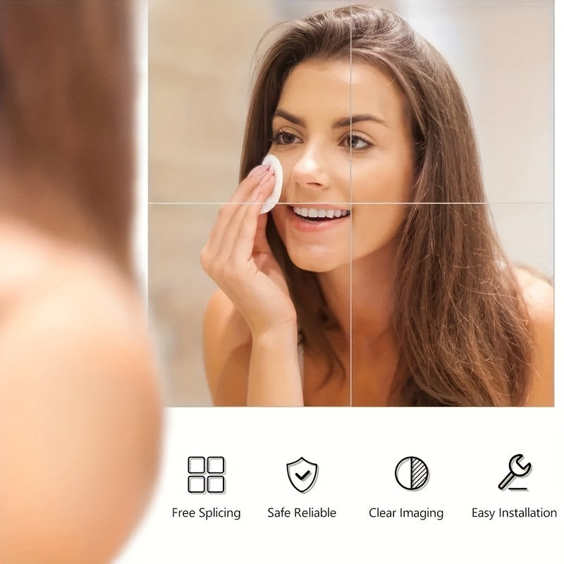 AcrylicSafe Mirrors Set – Stylish and Break-resistant Mirrors