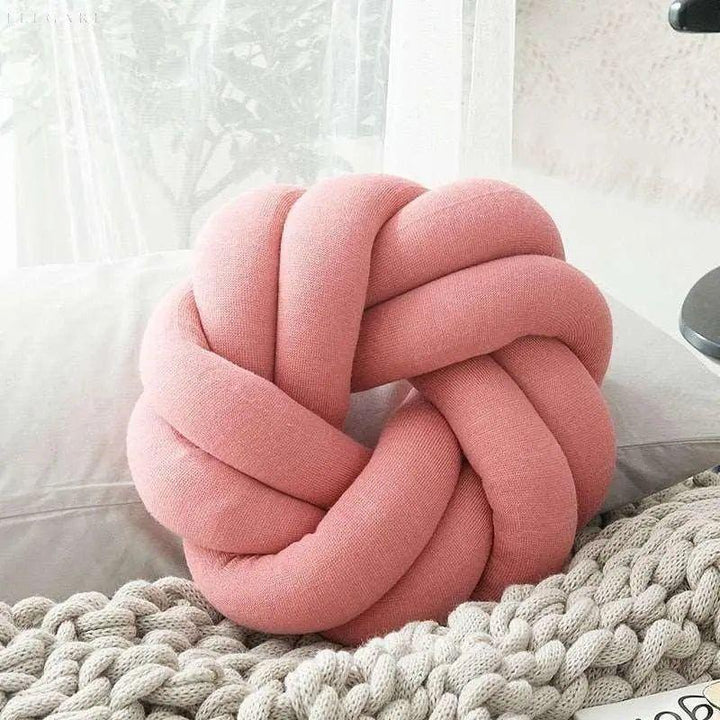 Cotton Knot Cushion