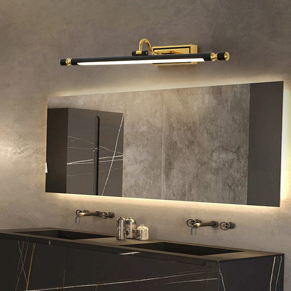 Luxury Black-Gold Mirror Lamp