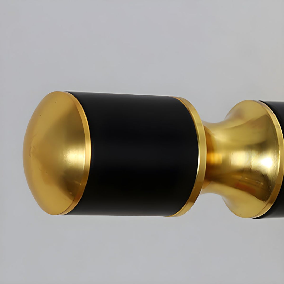 Luxury Black-Gold Mirror Lamp