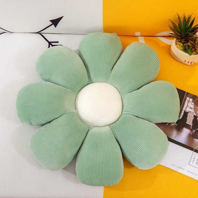 Blossom-shaped cushion