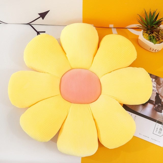 Blossom-shaped cushion