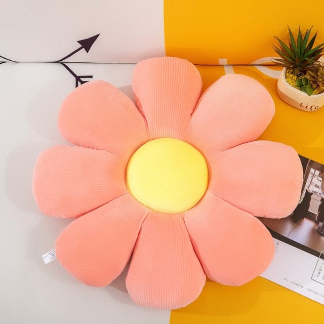 Blossom-shaped cushion
