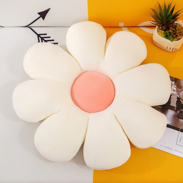 Blossom-shaped cushion