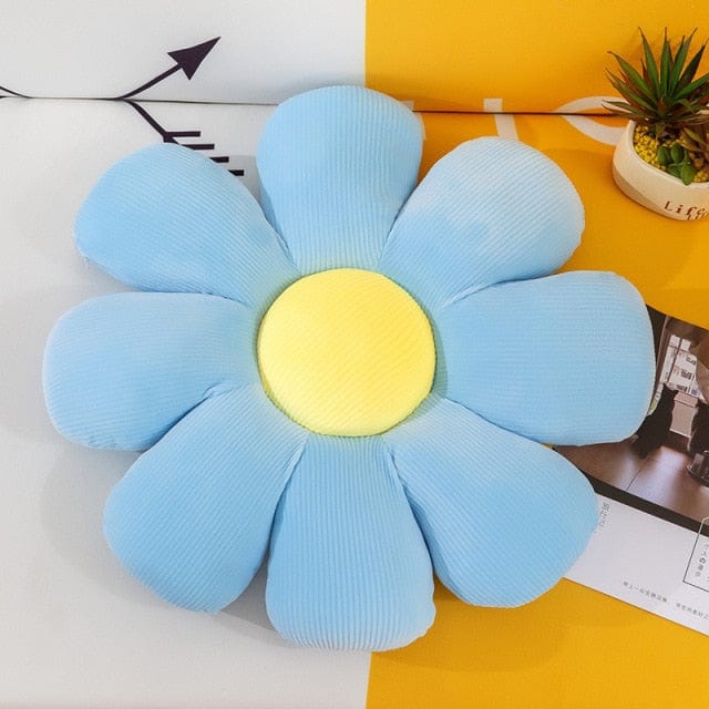 Blossom-shaped cushion