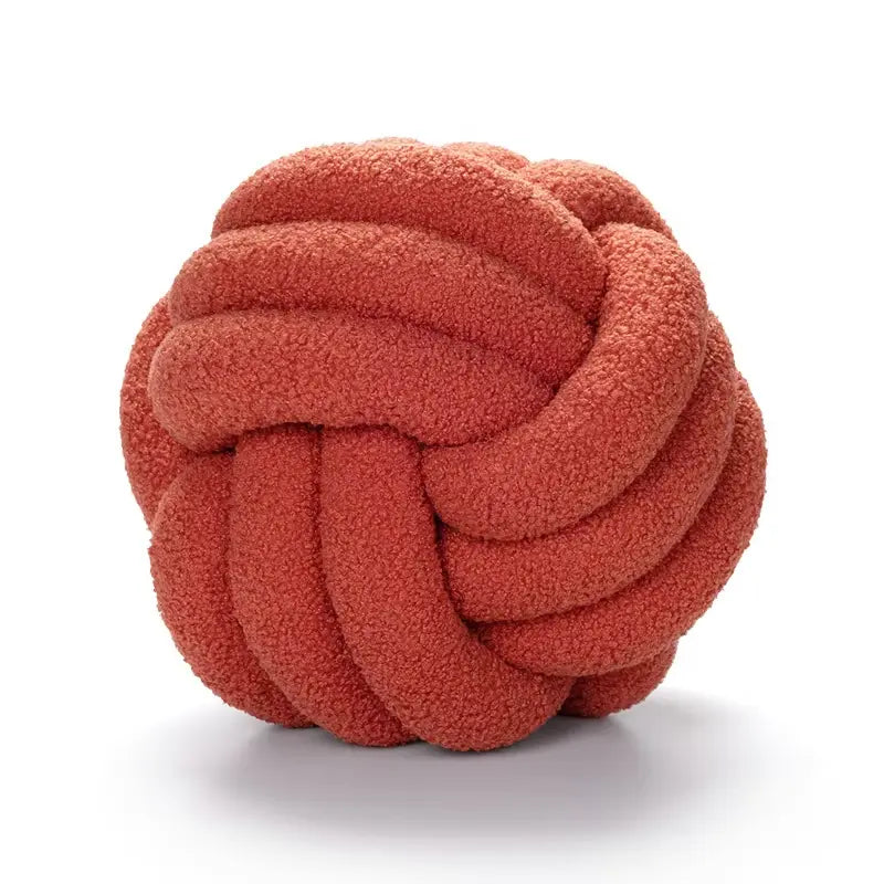 Cozy handmade tufted throw pillow