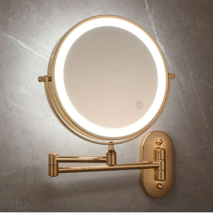 Deluxe Make-up Mirror with LED and Magnification