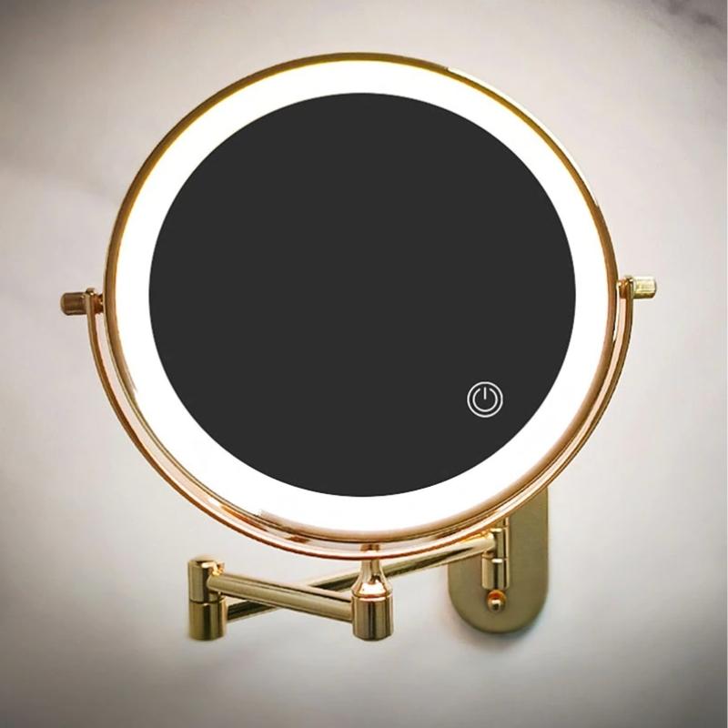 Deluxe Make-up Mirror with LED and Magnification