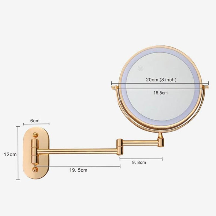 LED Makeup Mirror Magnifying Vanity Mirror with Dimmable Light