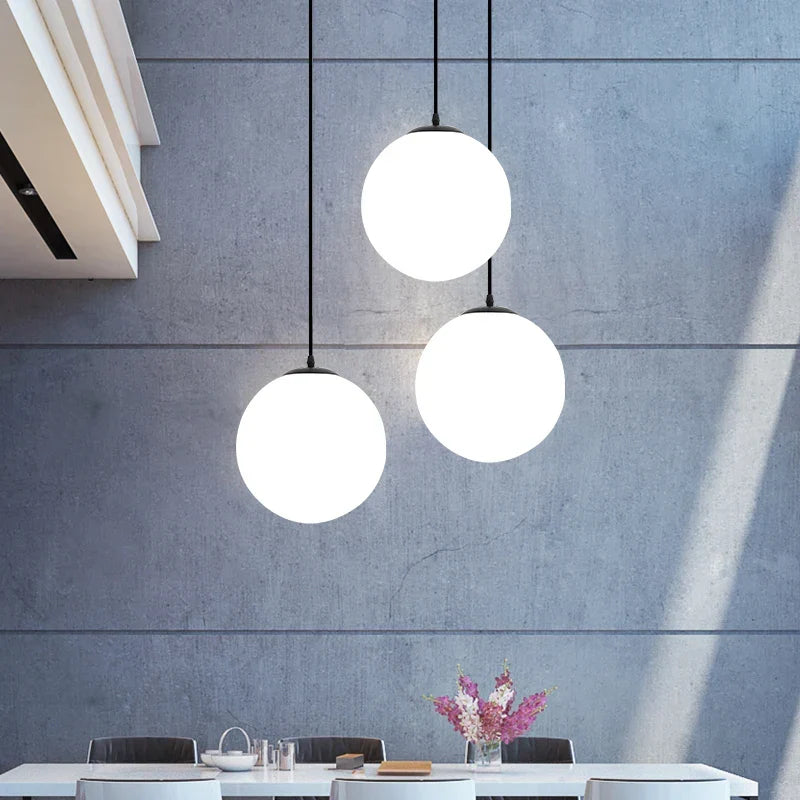 Gold/Black Glass Ball Pendant Lights: A Stylish Addition to Your Space