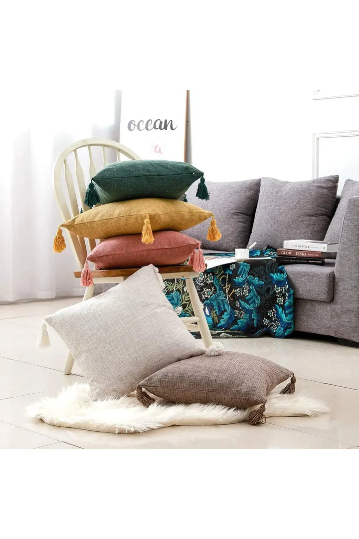 Lino Throw Pillow Cover