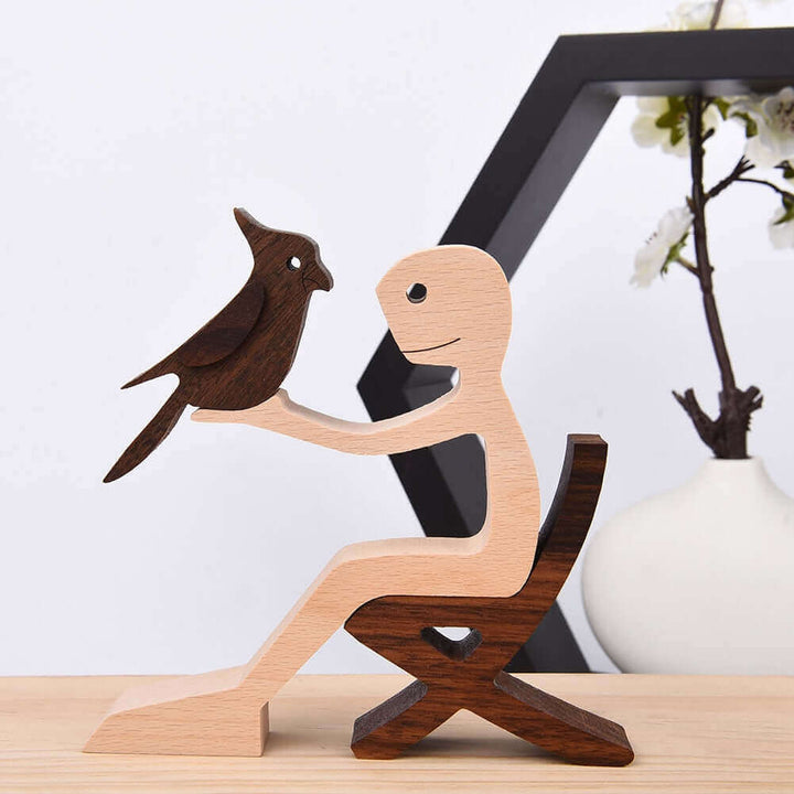 Danish Wooden Animal Ornaments