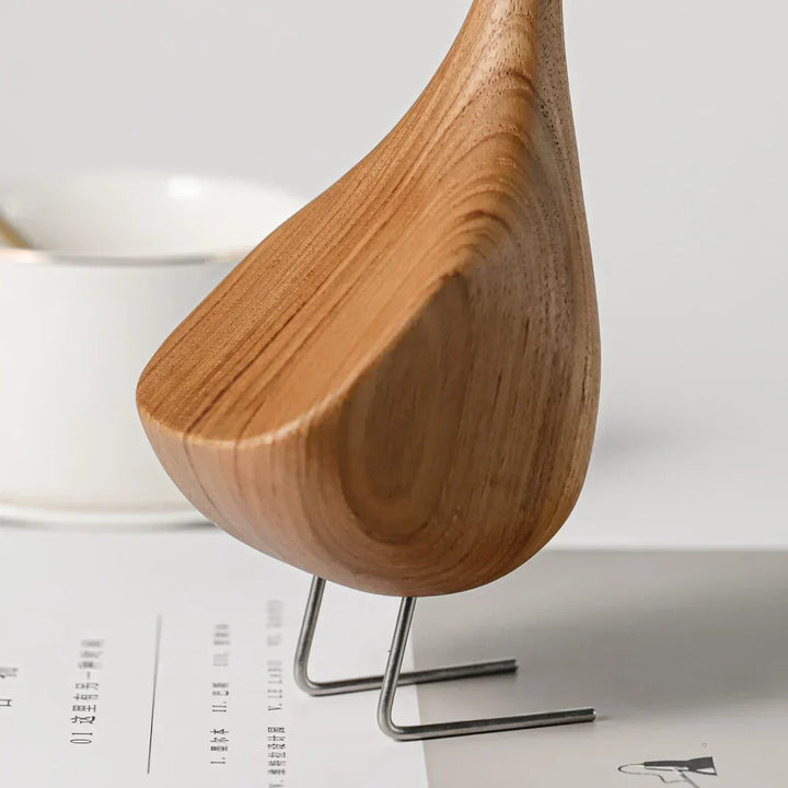 Nordic Wood Goose Figures
