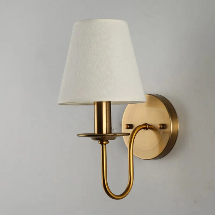 Elegant Fabric Wall Lamp - Vintage European Charm for Every Space