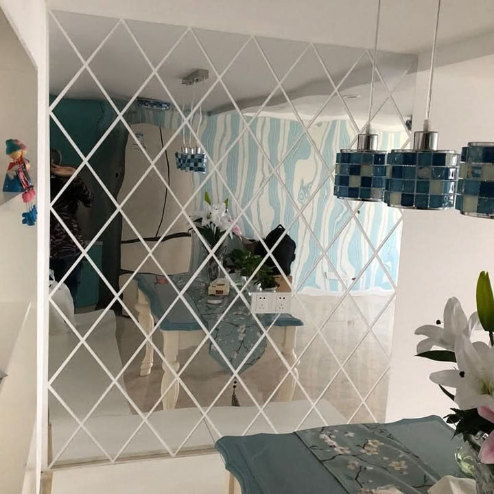 MirraShape - Elegant 3D Mirror Triangle