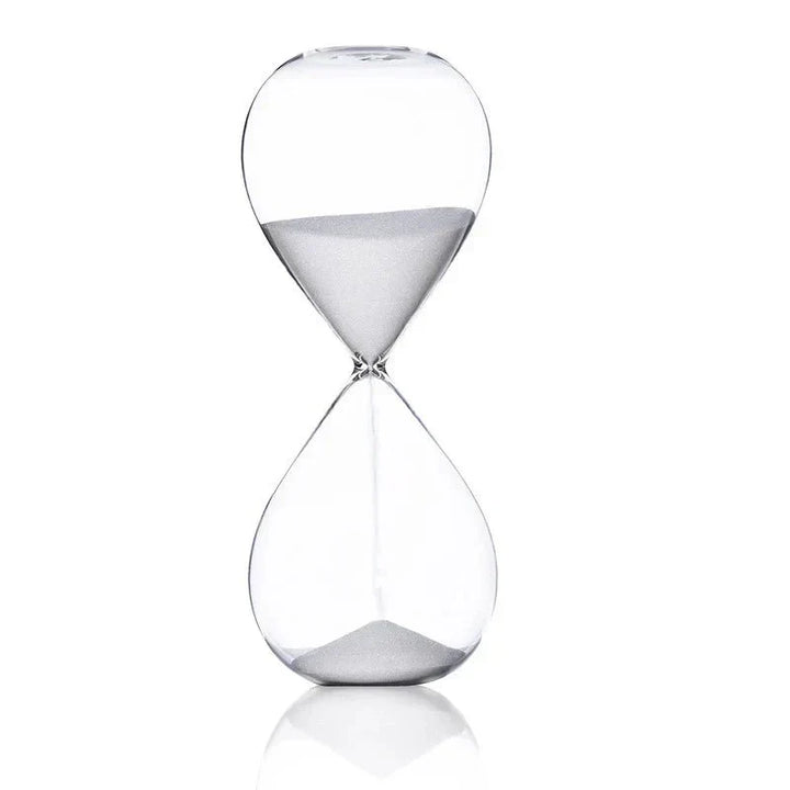 Glass Sand Timer | Stylish Decoration with 5/10/30/60 Minutes Indication