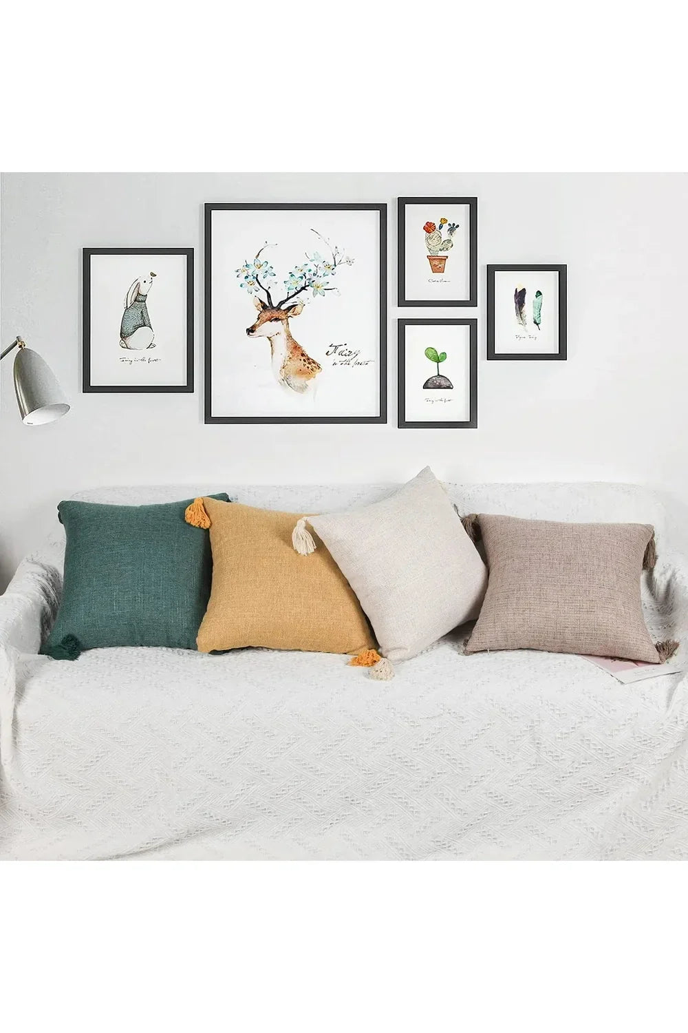Lino Throw Pillow Cover