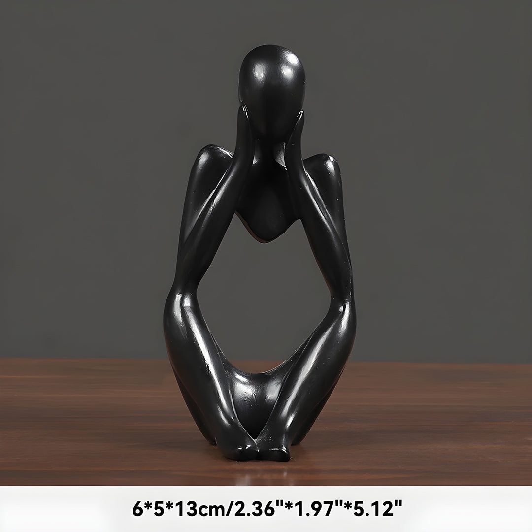 Abstract Thinker Sculpture Home Decor