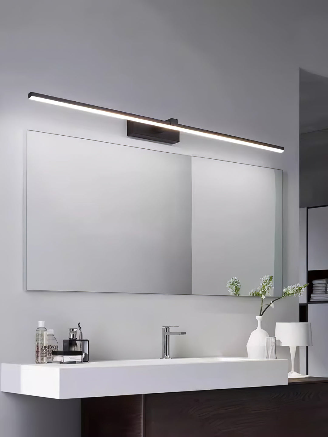 Metal Linear Mirror Lamp bracket Wall Light
