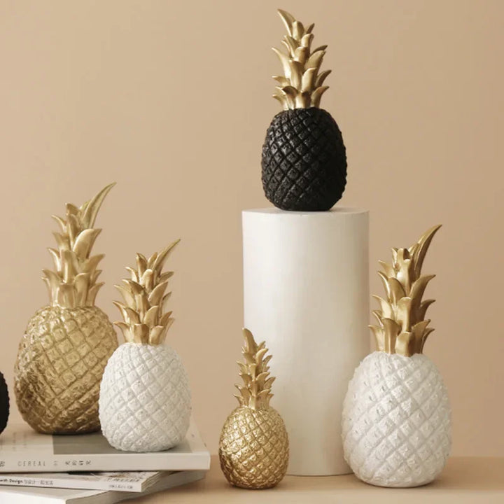 Gold Pineapple Home Decor
