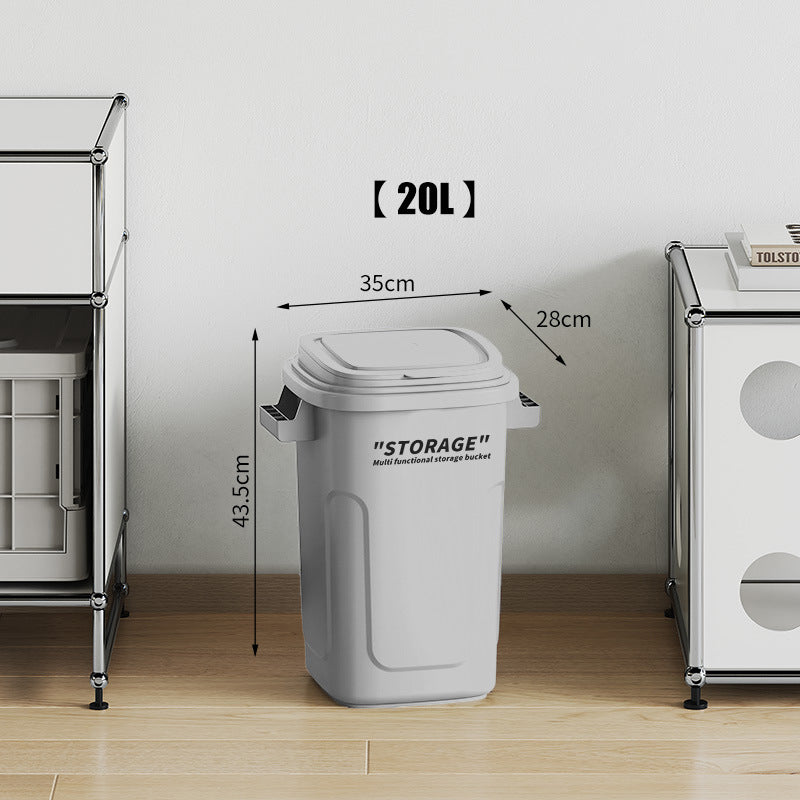 Multi-Purpose Storage Bucket with Lid Meso Living