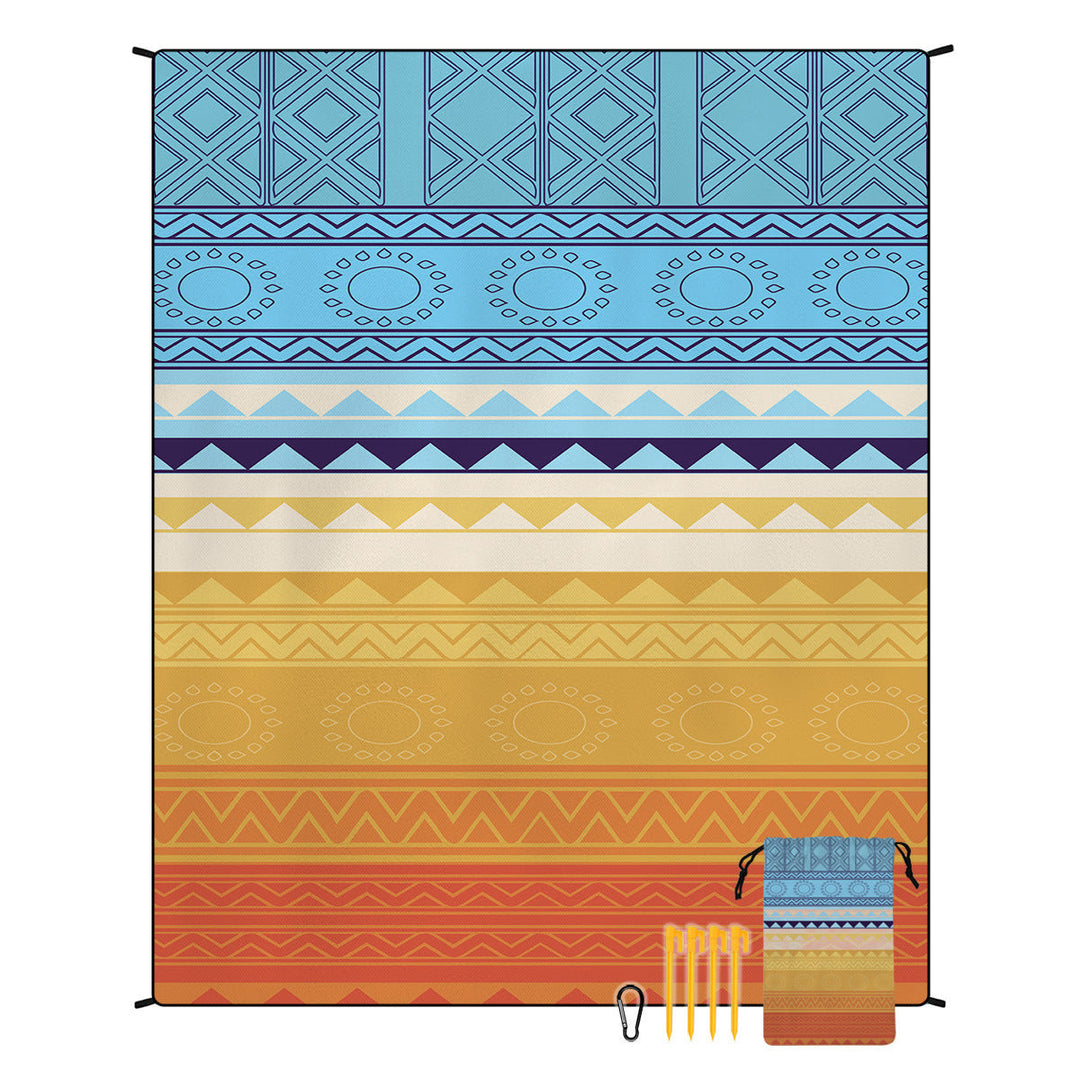 Geometric Print Tapestry