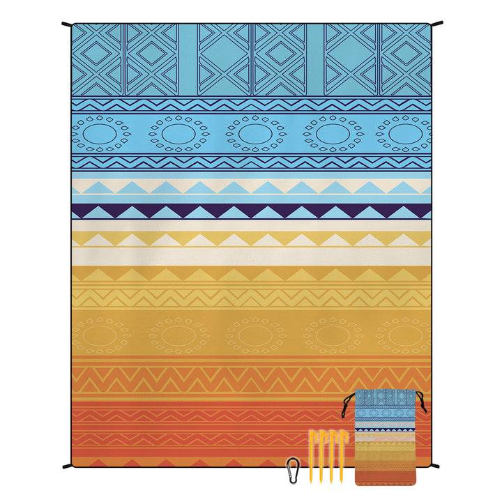 Geometric Print Tapestry
